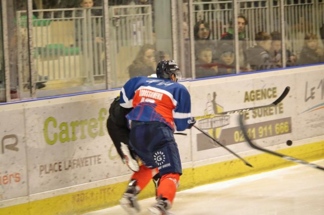 Photo hockey match Angers  - Strasbourg  le 11/12/2016