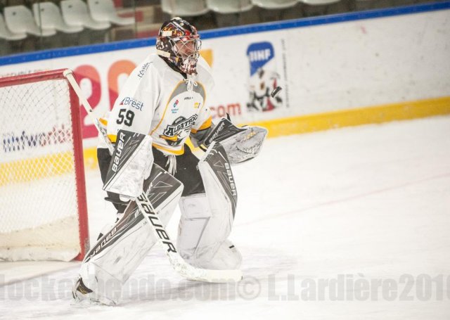 Photo hockey match Courchevel-Méribel-Pralognan - Brest  le 03/12/2016