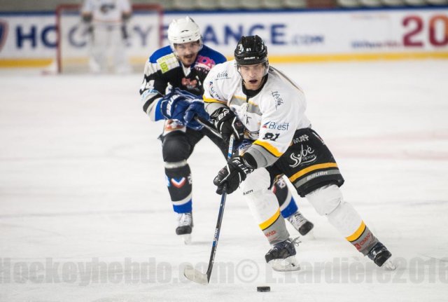 Photo hockey match Courchevel-Méribel-Pralognan - Brest  le 03/12/2016
