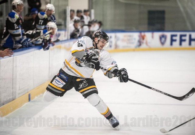 Photo hockey match Courchevel-Méribel-Pralognan - Brest  le 03/12/2016