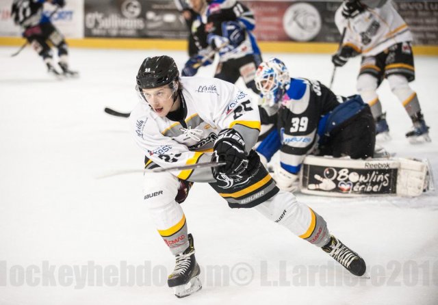Photo hockey match Courchevel-Méribel-Pralognan - Brest  le 03/12/2016