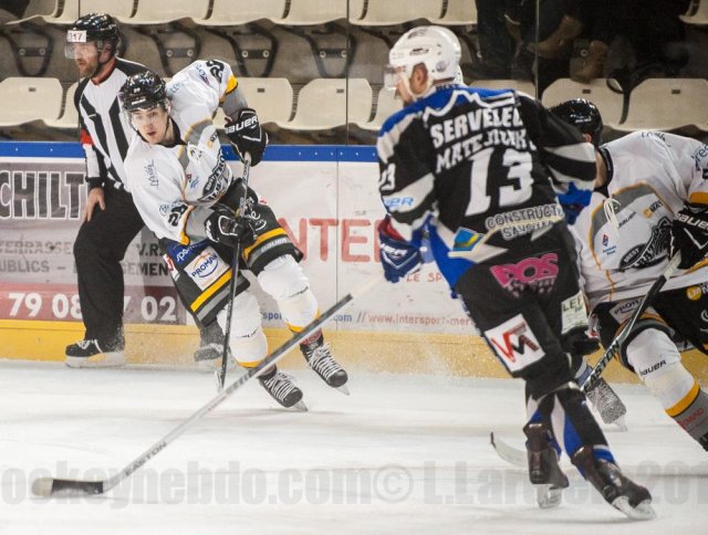 Photo hockey match Courchevel-Méribel-Pralognan - Brest  le 03/12/2016