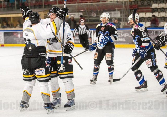 Photo hockey match Courchevel-Méribel-Pralognan - Brest  le 03/12/2016