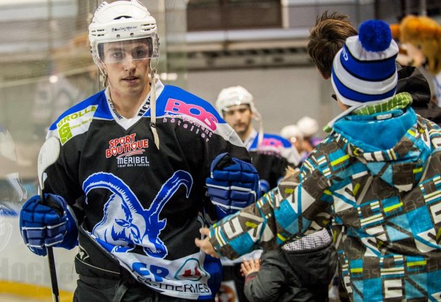 Photo hockey match Courchevel-Méribel-Pralognan - Brest  le 03/12/2016