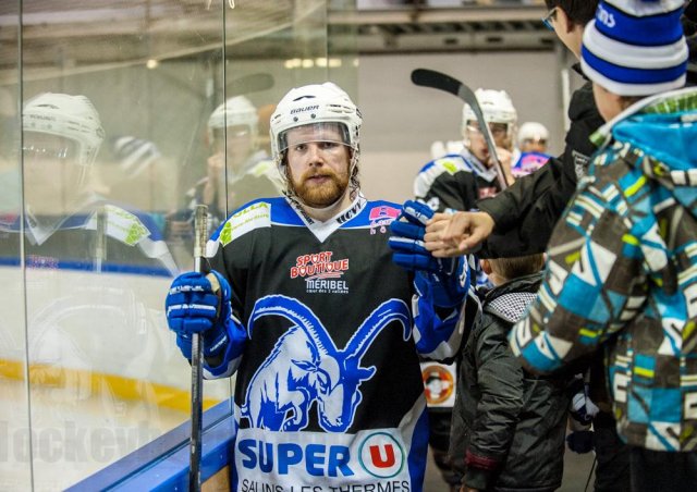 Photo hockey match Courchevel-Méribel-Pralognan - Brest  le 03/12/2016