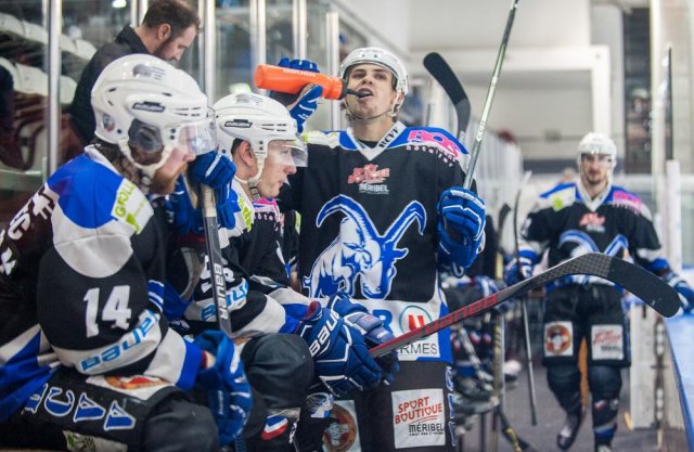 Photo hockey match Courchevel-Méribel-Pralognan - Brest  le 03/12/2016