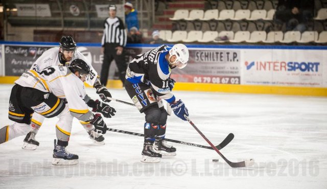 Photo hockey match Courchevel-Méribel-Pralognan - Brest  le 03/12/2016