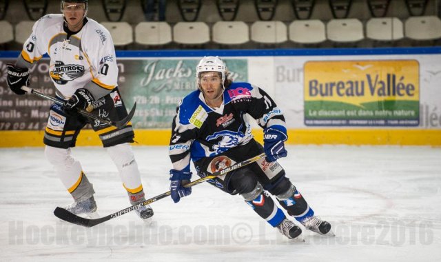 Photo hockey match Courchevel-Méribel-Pralognan - Brest  le 03/12/2016