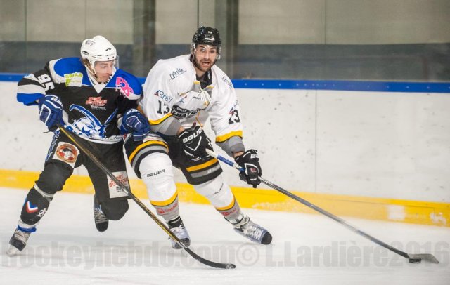 Photo hockey match Courchevel-Méribel-Pralognan - Brest  le 03/12/2016