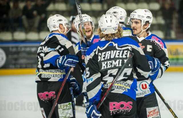Photo hockey match Courchevel-Méribel-Pralognan - Brest  le 03/12/2016