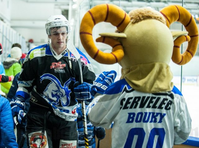 Photo hockey match Courchevel-Méribel-Pralognan - Brest  le 03/12/2016