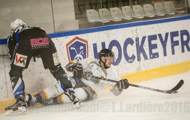 Photo hockey match Courchevel-Méribel-Pralognan - Brest  le 03/12/2016