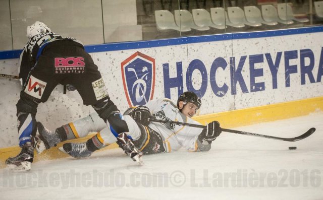 Photo hockey match Courchevel-Méribel-Pralognan - Brest  le 03/12/2016