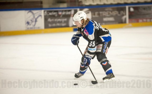 Photo hockey match Courchevel-Méribel-Pralognan - Brest  le 03/12/2016