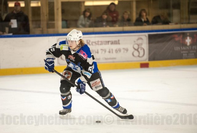 Photo hockey match Courchevel-Méribel-Pralognan - Brest  le 03/12/2016
