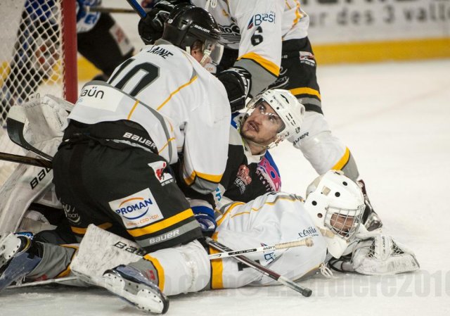 Photo hockey match Courchevel-Méribel-Pralognan - Brest  le 03/12/2016