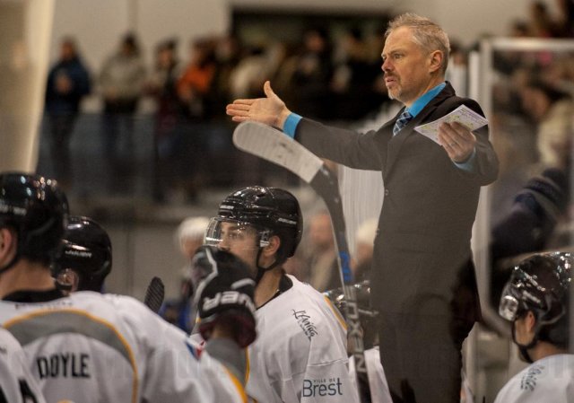 Photo hockey match Courchevel-Méribel-Pralognan - Brest  le 03/12/2016