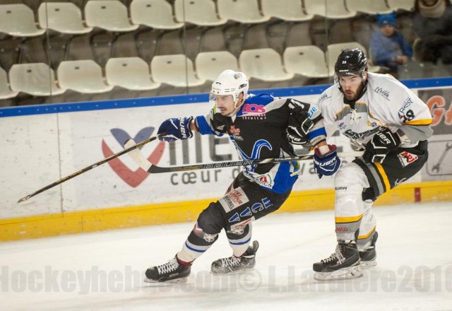 Photo hockey match Courchevel-Méribel-Pralognan - Brest  le 03/12/2016