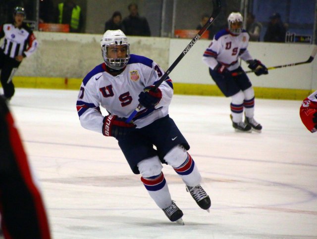 Photo hockey reportage ICHT: Résumé et photos de USA U17 - Suisse U17