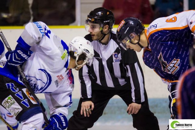 Photo hockey match Clermont-Ferrand - Courchevel-Méribel-Pralognan le 17/12/2016