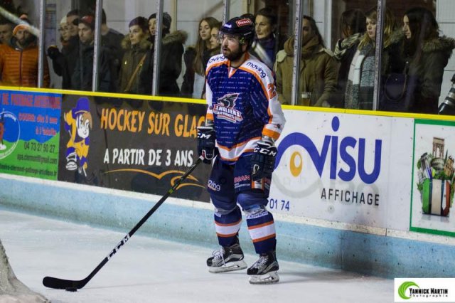 Photo hockey match Clermont-Ferrand - Courchevel-Méribel-Pralognan le 17/12/2016