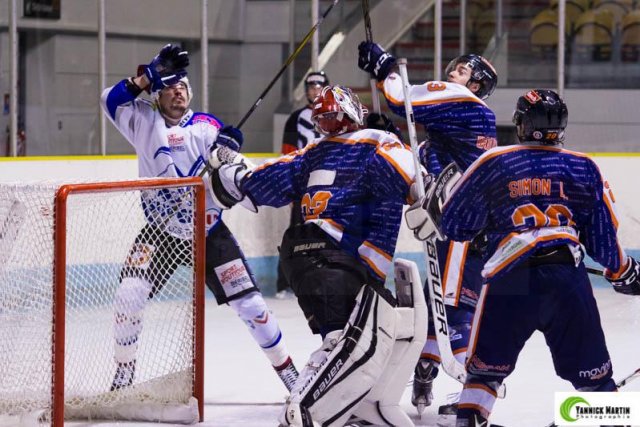 Photo hockey match Clermont-Ferrand - Courchevel-Méribel-Pralognan le 17/12/2016
