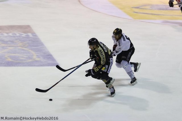Photo hockey match Rouen - Amiens  le 21/12/2016