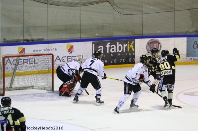 Photo hockey match Rouen - Amiens  le 21/12/2016