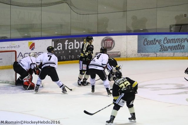 Photo hockey match Rouen - Amiens  le 21/12/2016