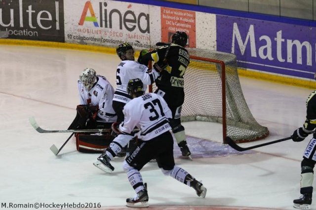 Photo hockey match Rouen - Amiens  le 21/12/2016