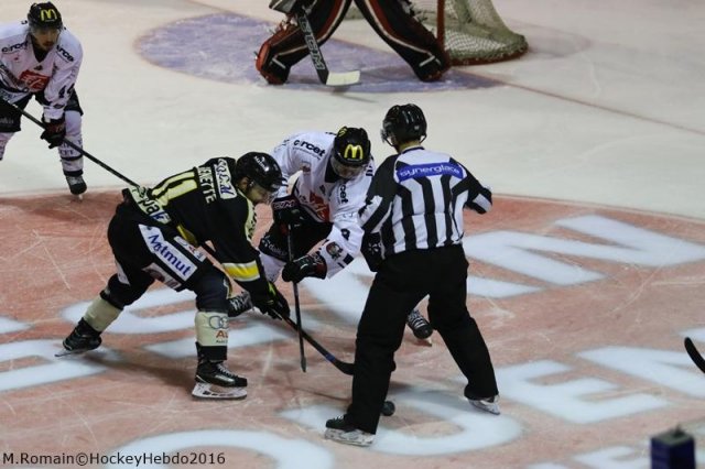 Photo hockey match Rouen - Amiens  le 21/12/2016