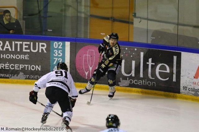 Photo hockey match Rouen - Amiens  le 21/12/2016