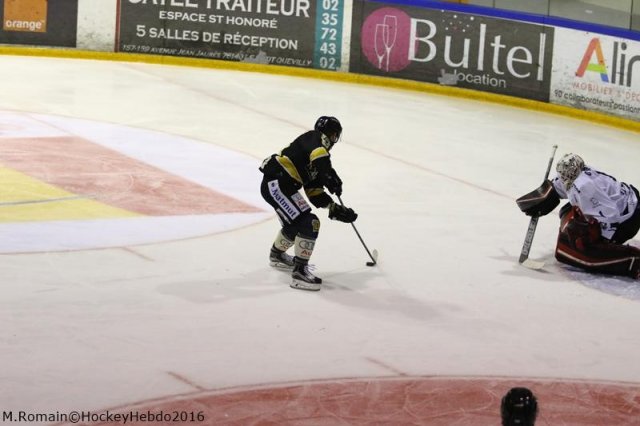 Photo hockey match Rouen - Amiens  le 21/12/2016