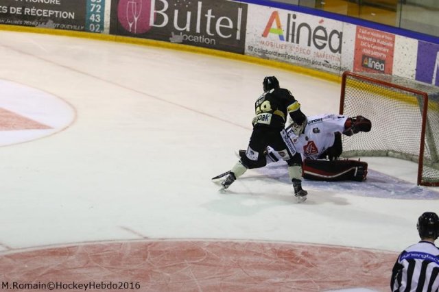 Photo hockey match Rouen - Amiens  le 21/12/2016