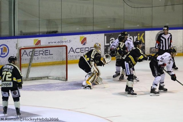 Photo hockey match Rouen - Amiens  le 21/12/2016