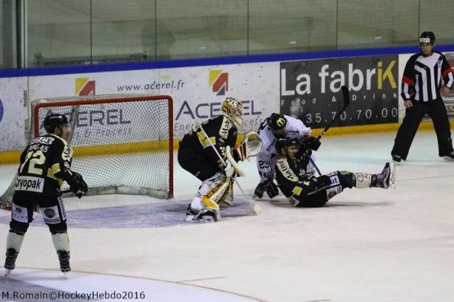 Photo hockey match Rouen - Amiens  le 21/12/2016