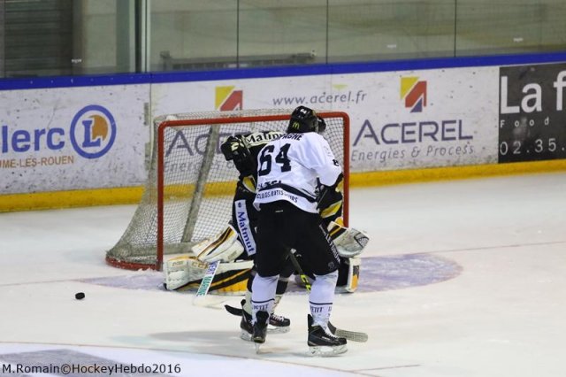 Photo hockey match Rouen - Amiens  le 21/12/2016