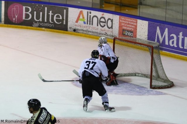 Photo hockey match Rouen - Amiens  le 21/12/2016