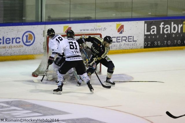 Photo hockey match Rouen - Amiens  le 21/12/2016