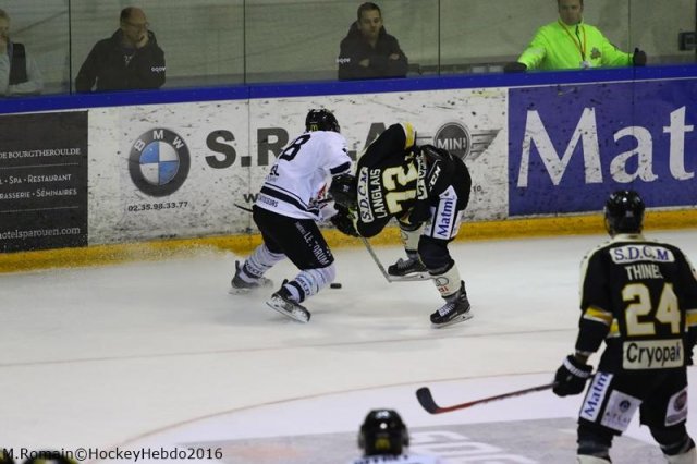 Photo hockey match Rouen - Amiens  le 21/12/2016