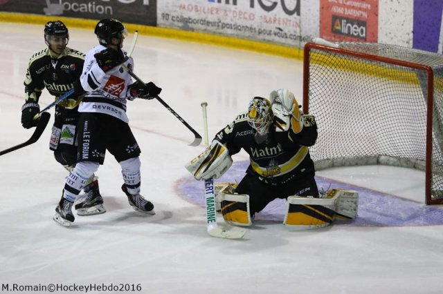 Photo hockey match Rouen - Amiens  le 21/12/2016