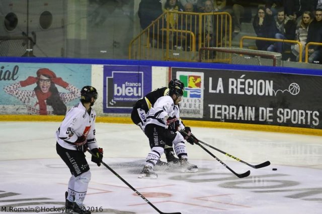 Photo hockey match Rouen - Amiens  le 21/12/2016