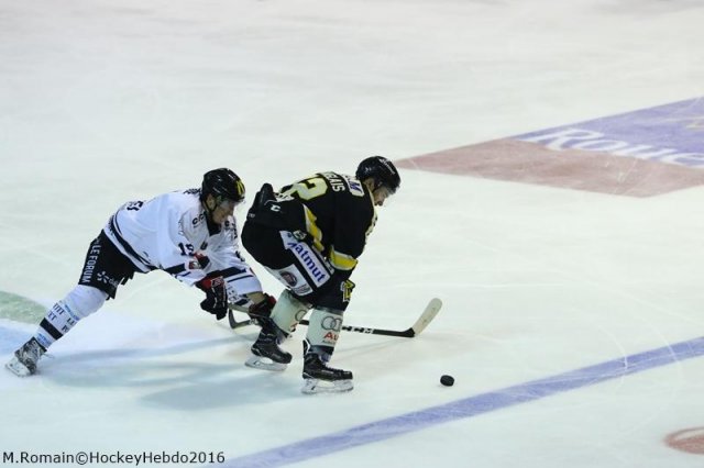 Photo hockey match Rouen - Amiens  le 21/12/2016