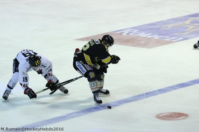 Photo hockey match Rouen - Amiens  le 21/12/2016
