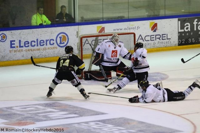 Photo hockey match Rouen - Amiens  le 21/12/2016