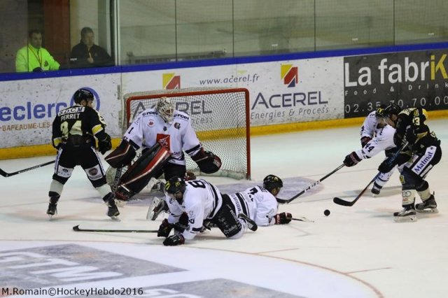 Photo hockey match Rouen - Amiens  le 21/12/2016