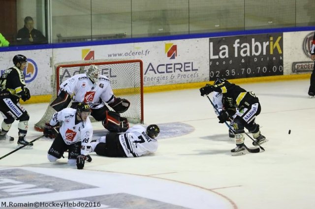 Photo hockey match Rouen - Amiens  le 21/12/2016