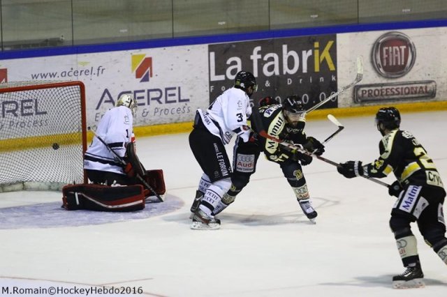 Photo hockey match Rouen - Amiens  le 21/12/2016