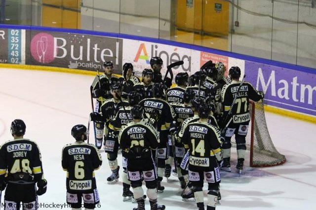 Photo hockey match Rouen - Amiens  le 21/12/2016