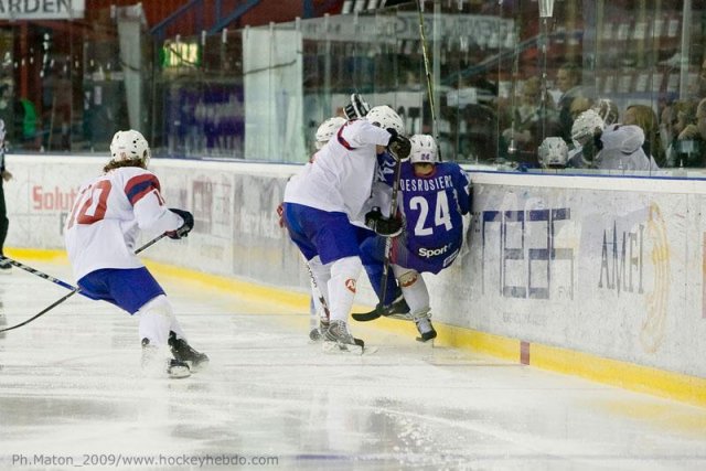 Photo hockey reportage Qualifs JO : Photos - France vs Norvège